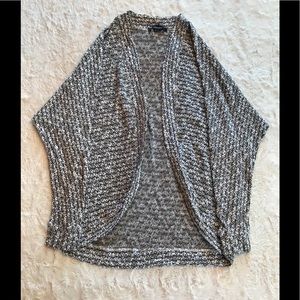 Forever 21 Black & White Speckled Cardigan